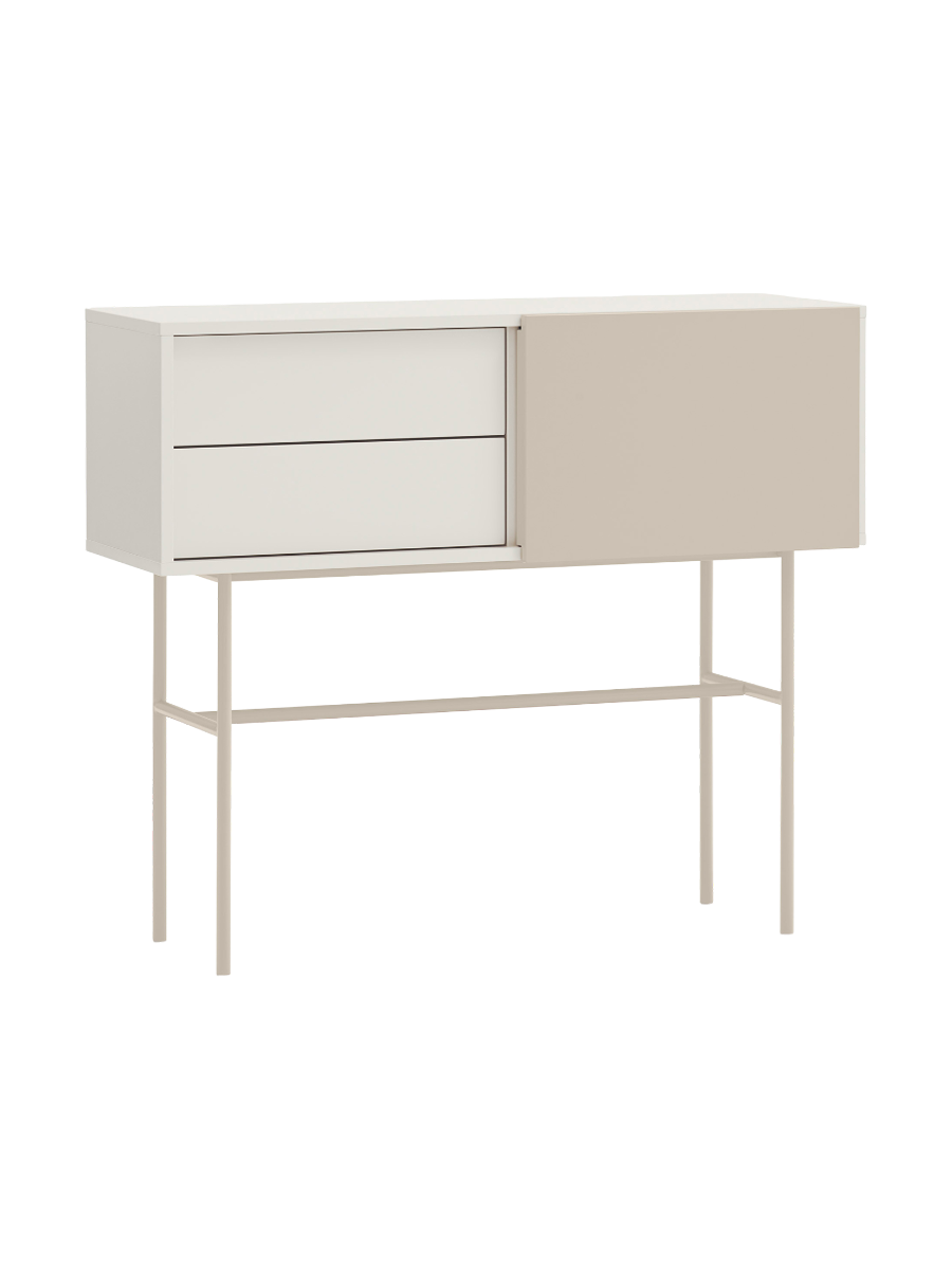 
Console design « Nube » - Crème / Sable