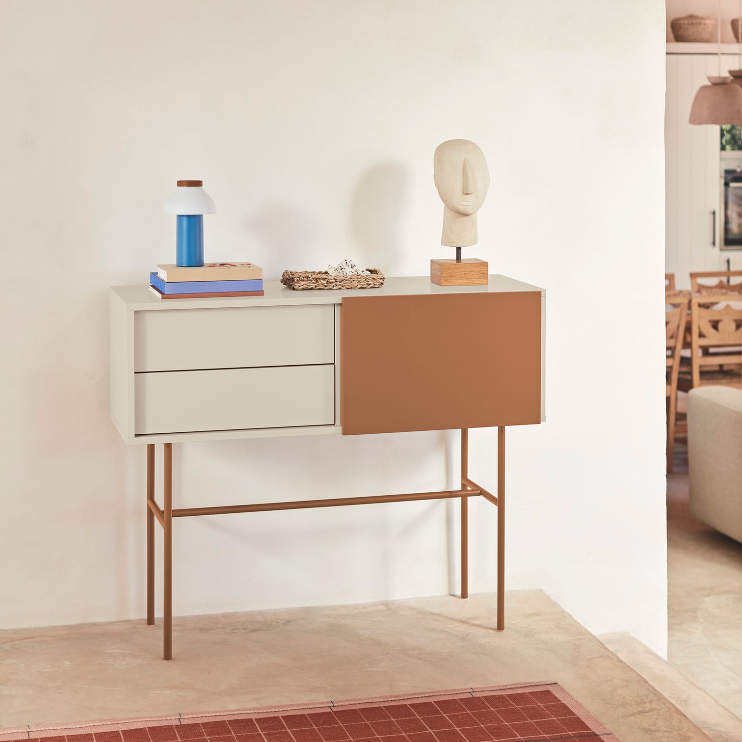 
Console design « Nube » - Crème / Arkilla