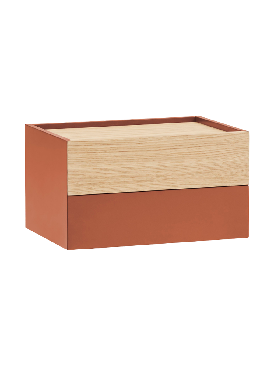 
Table de chevet design murale « Otto » - Arkilla / Chêne