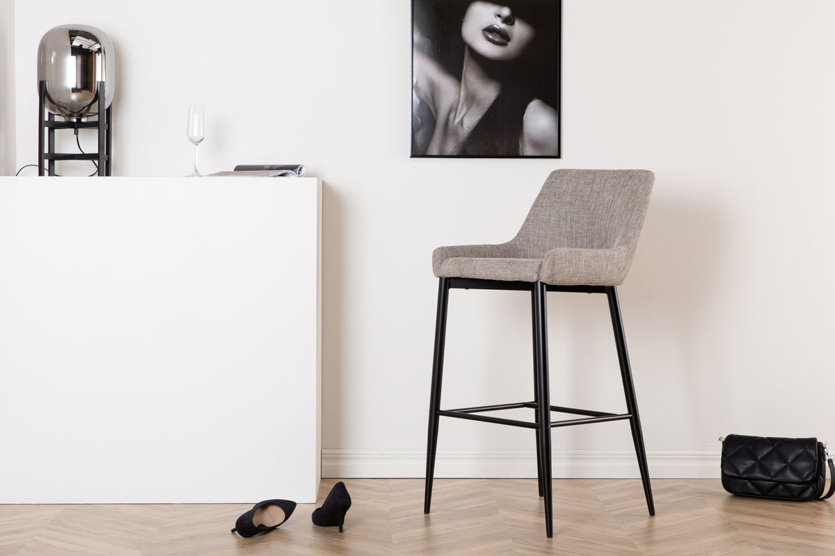 
Design Barstuhl „Plaza“ - Beige