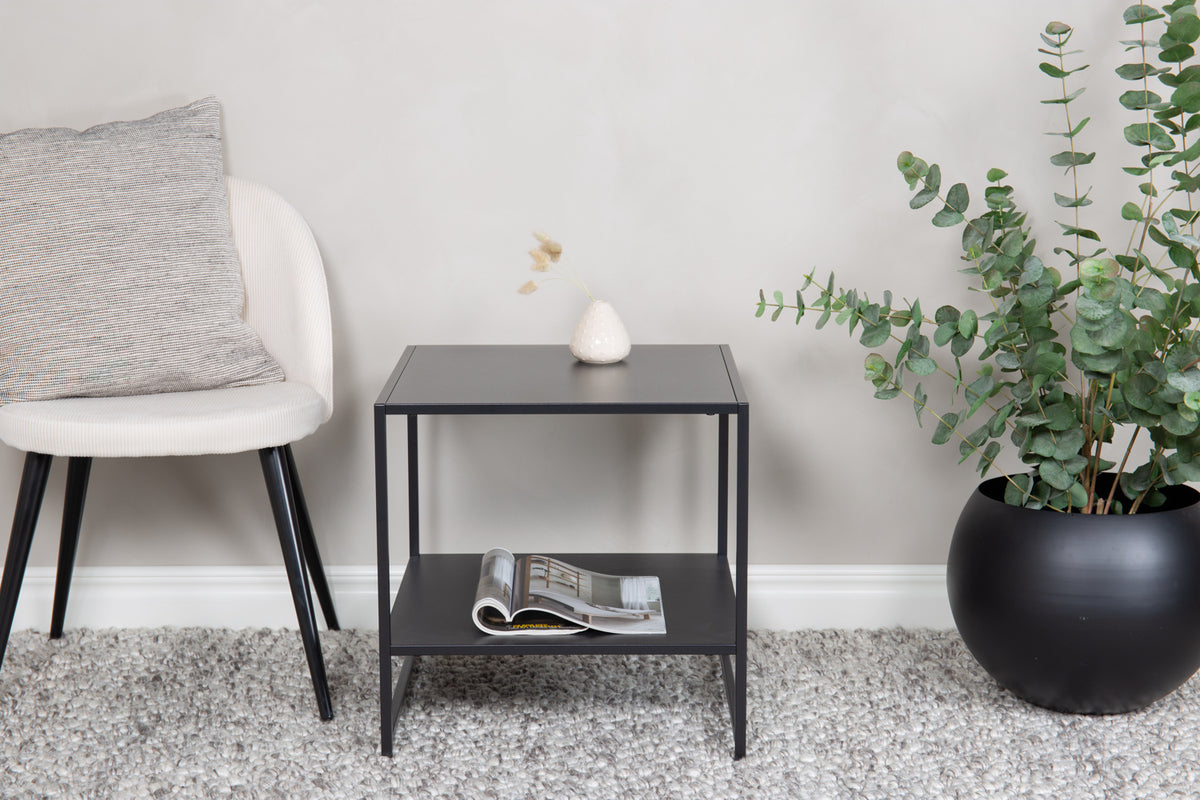 
"Staal" Metal Side Table - Black
