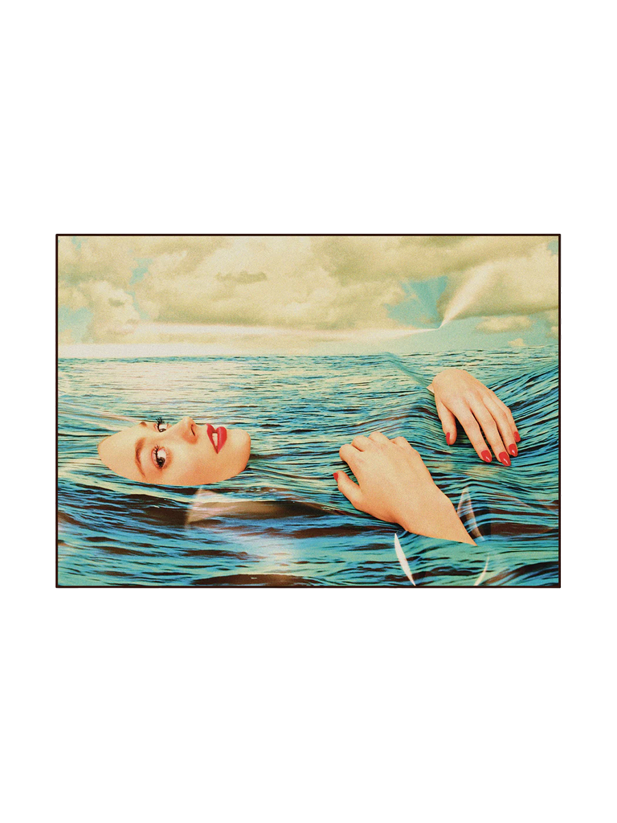 
Designer Rug "Toiletpaper Seagirl"
