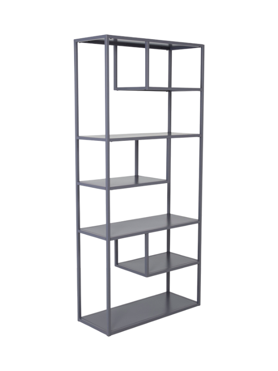 
Étagère design « Staal » en métal - Gris