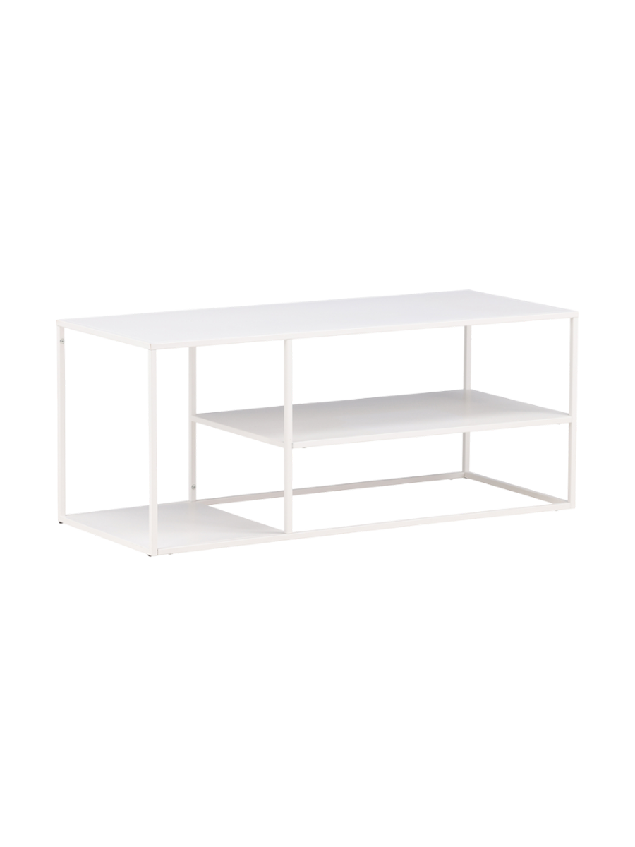 
Mobile contenitore flessibile „Staal“ 120 x 50 cm - Bianco