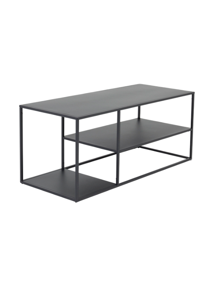 
Mobile contenitore flessibile „Staal“ 120 x 50 cm - Nero