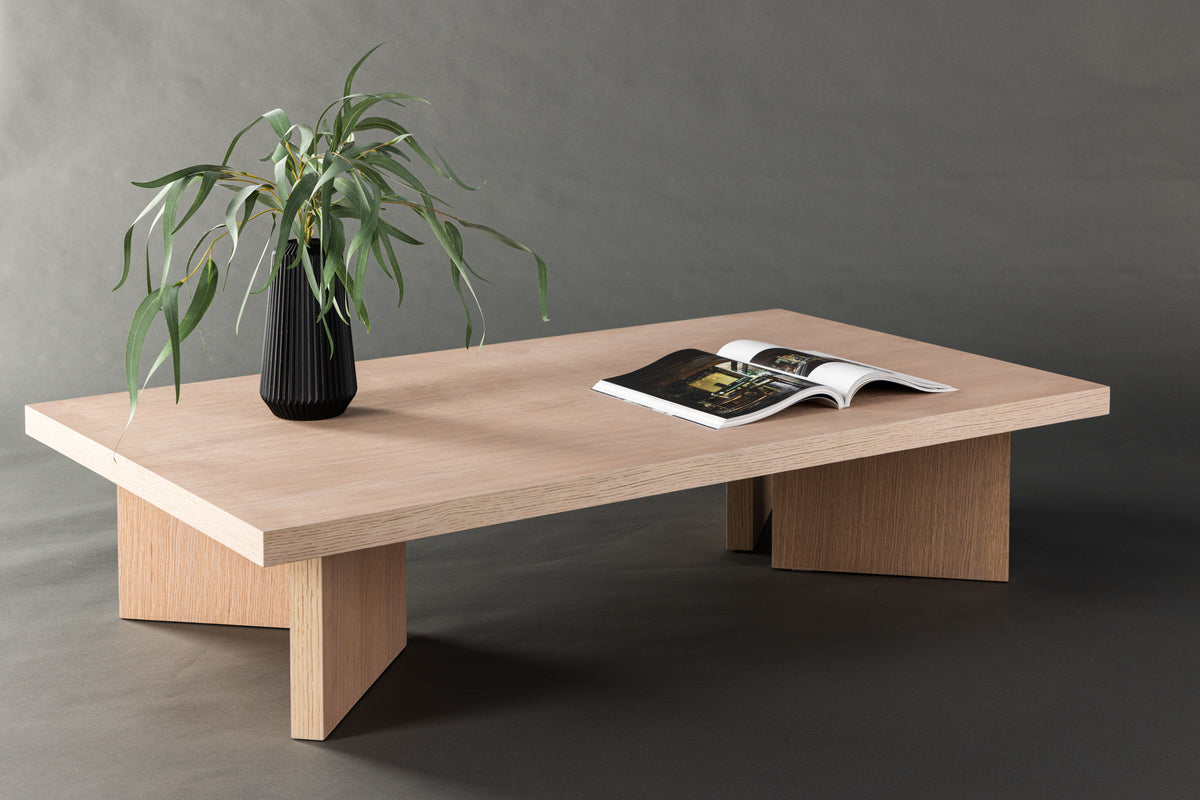 
Grande tavolino da salotto dal design moderno „Bassholmen“ - 140 x 80 cm