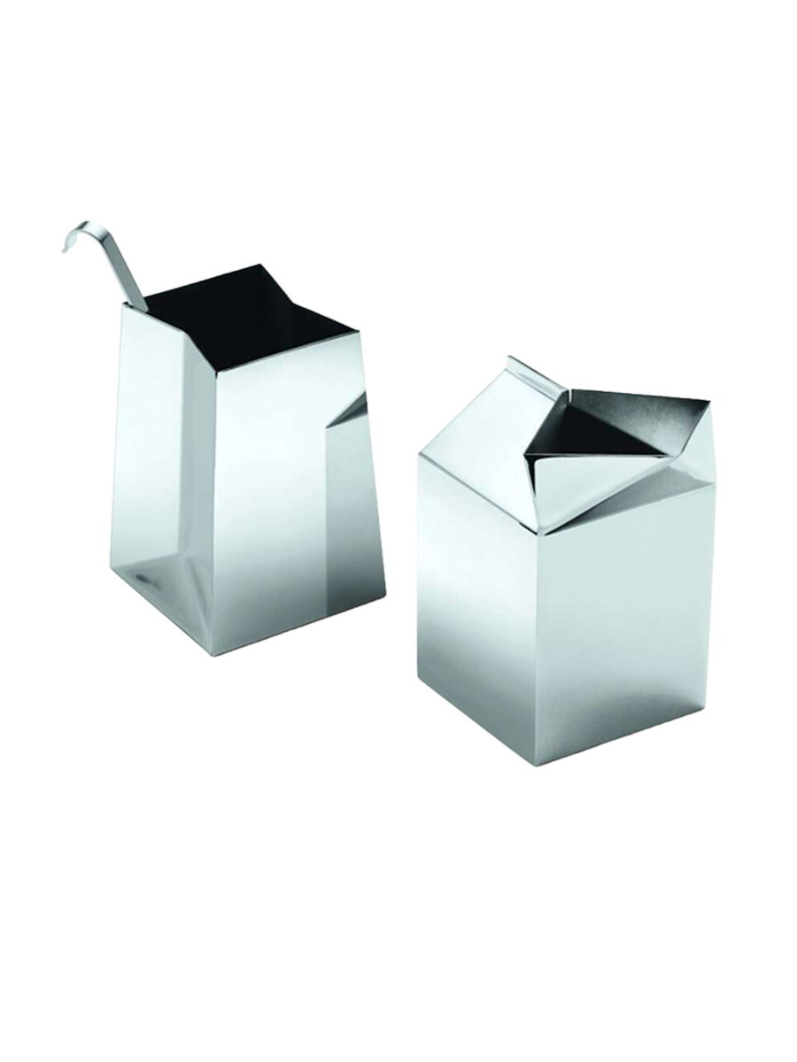 
2-piece Stainless Steel Milk and Sugar Set "Butler"