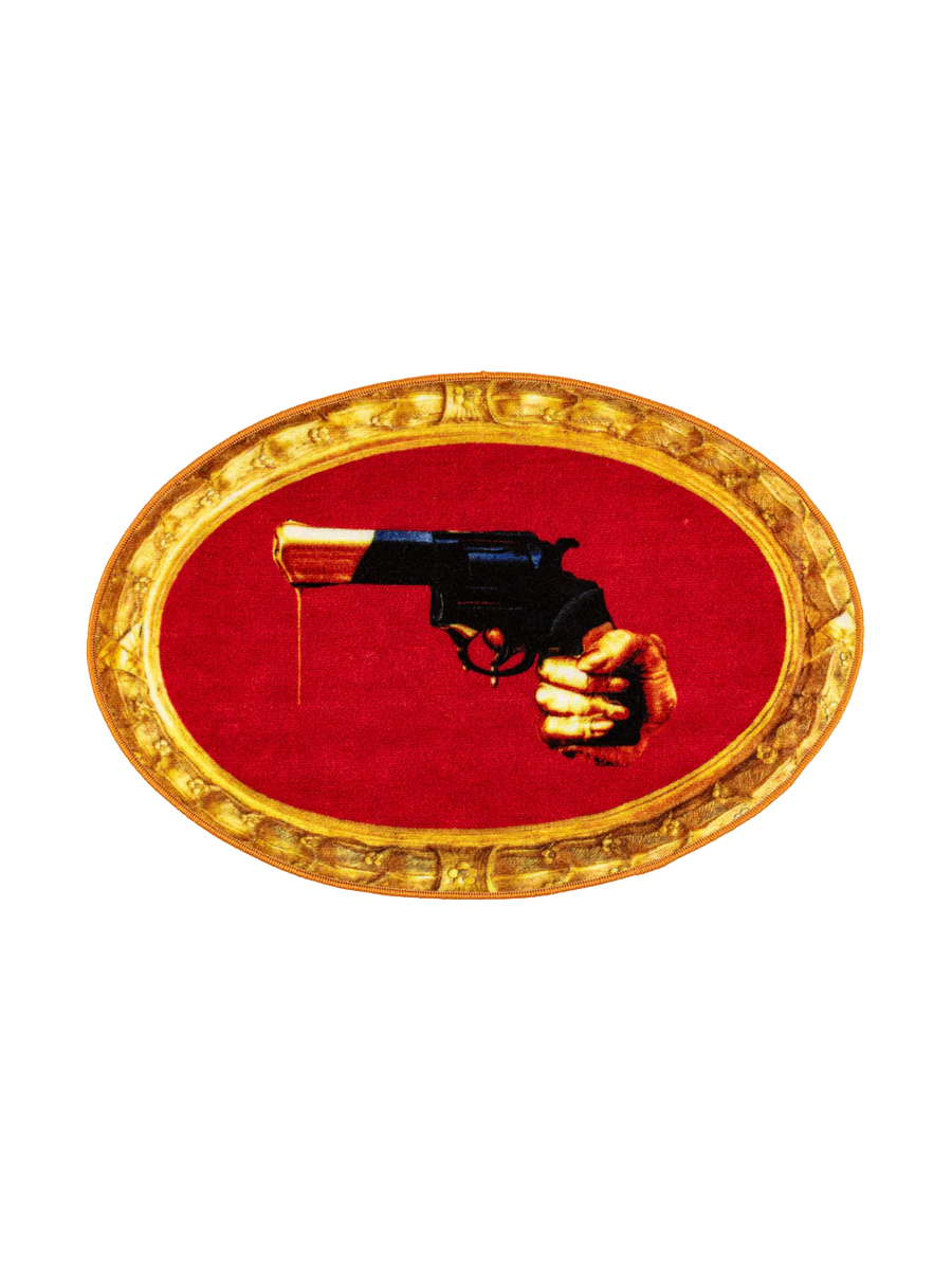 
Designer Matte Toilet Paper "Revolver"