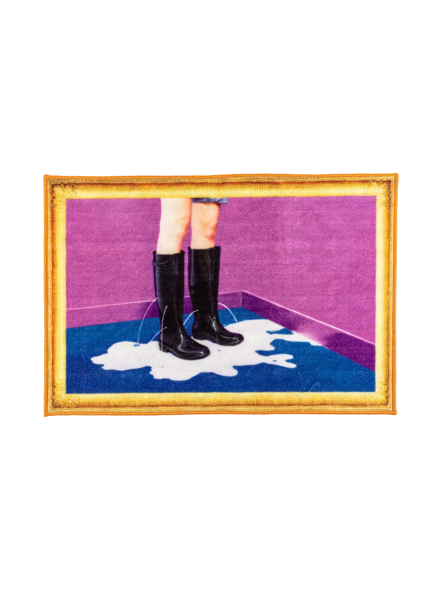 
Design matte toilet paper "Milky Boots"