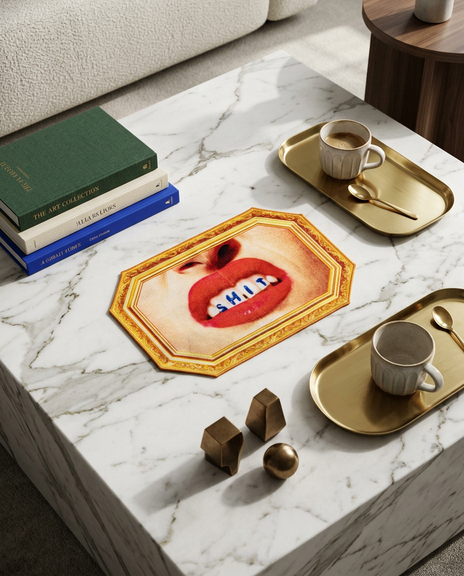 
Designer Matte Toilet Paper "Shit Face"