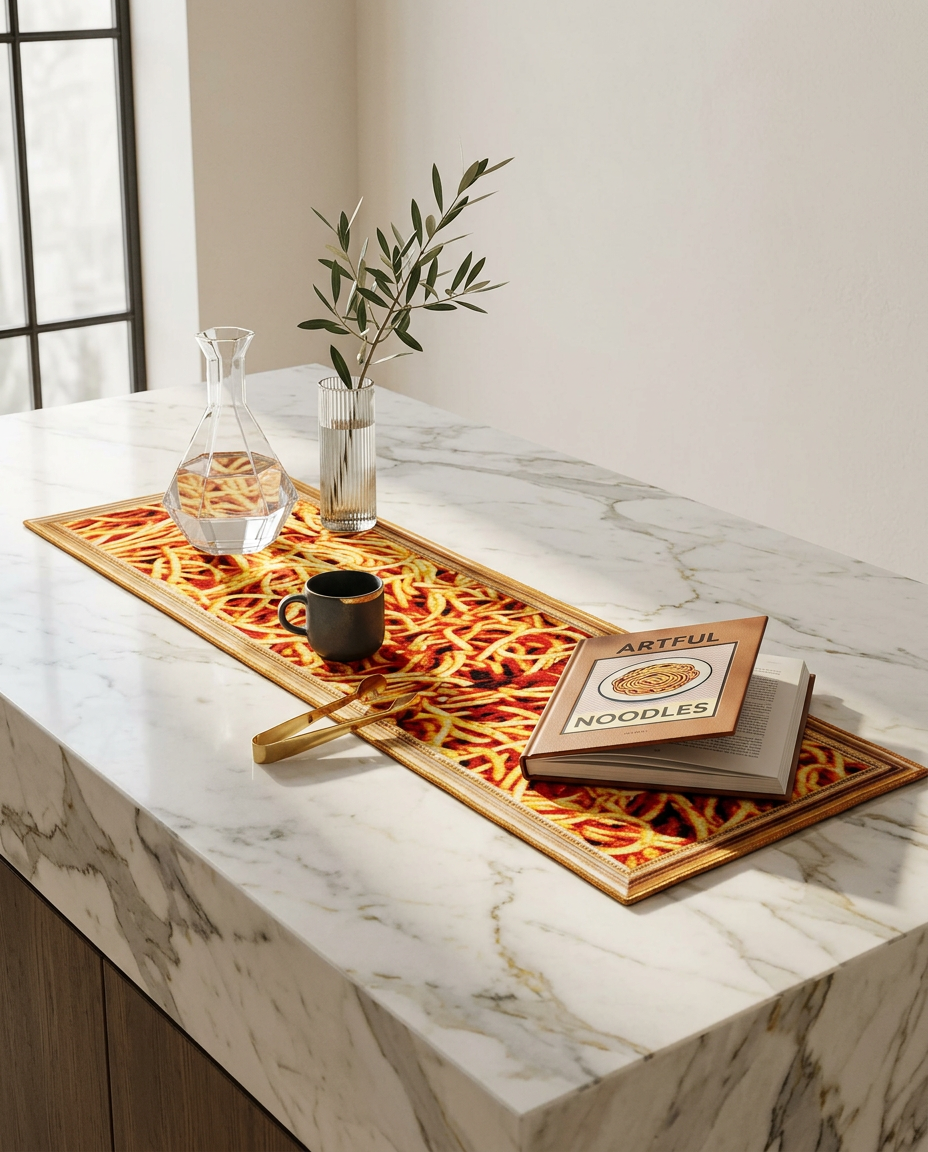 
Design Matte Toiletpaper „Spaghetti“