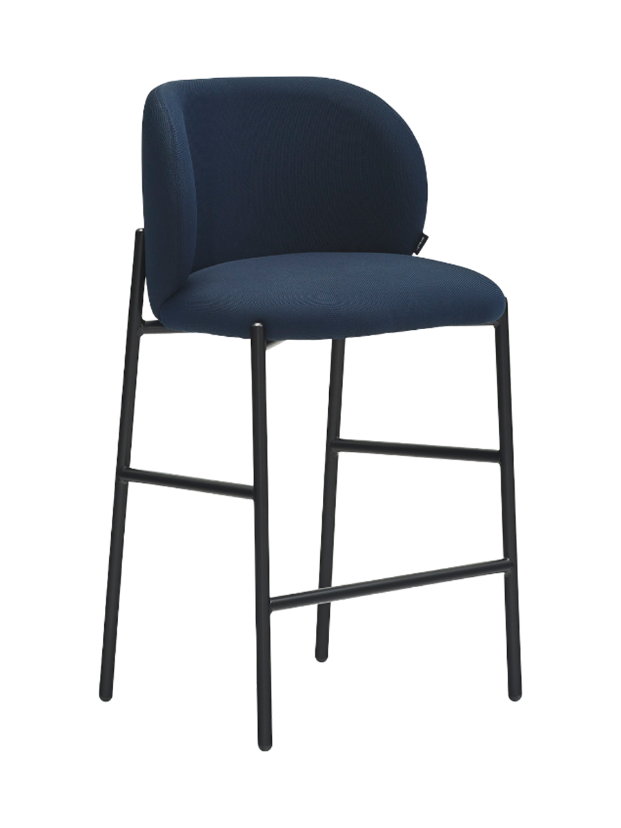 
Premium Barstuhl „Mogi“ - Navy / Sitzhöhe 65 cm