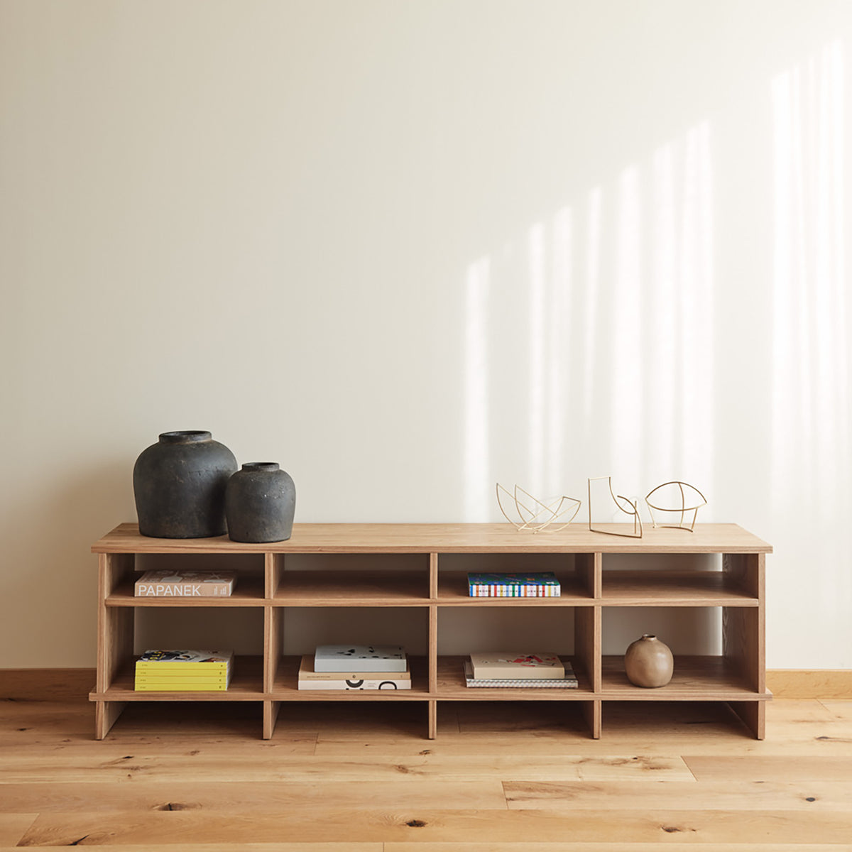
Design Lowboard & Regal „Inari“ 180 x 50 cm - Eiche