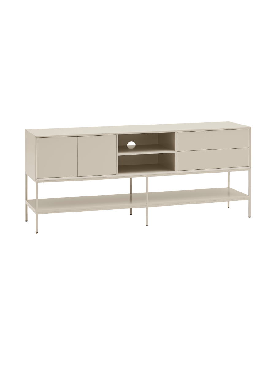 
Meuble bas design « Platt » - Sable