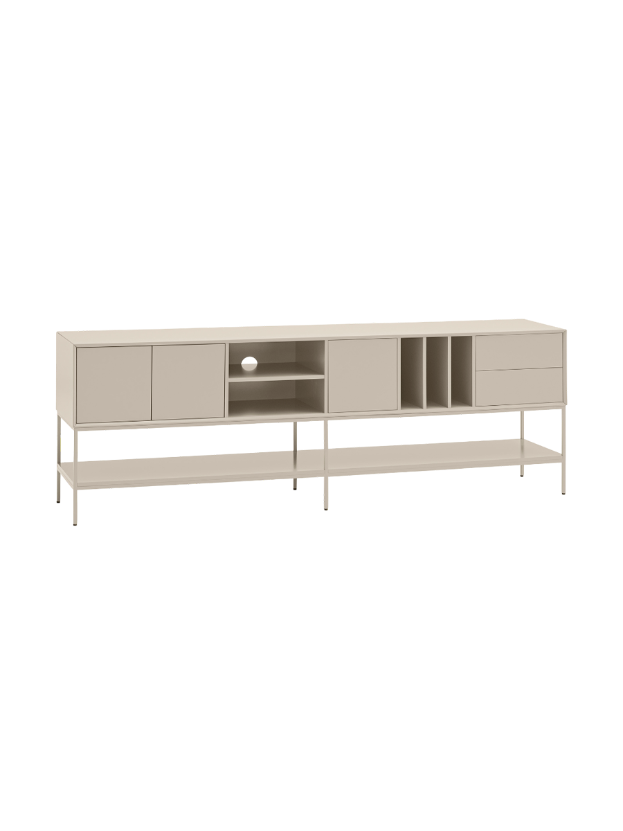 
Grand bahut design « Platt » - Sable