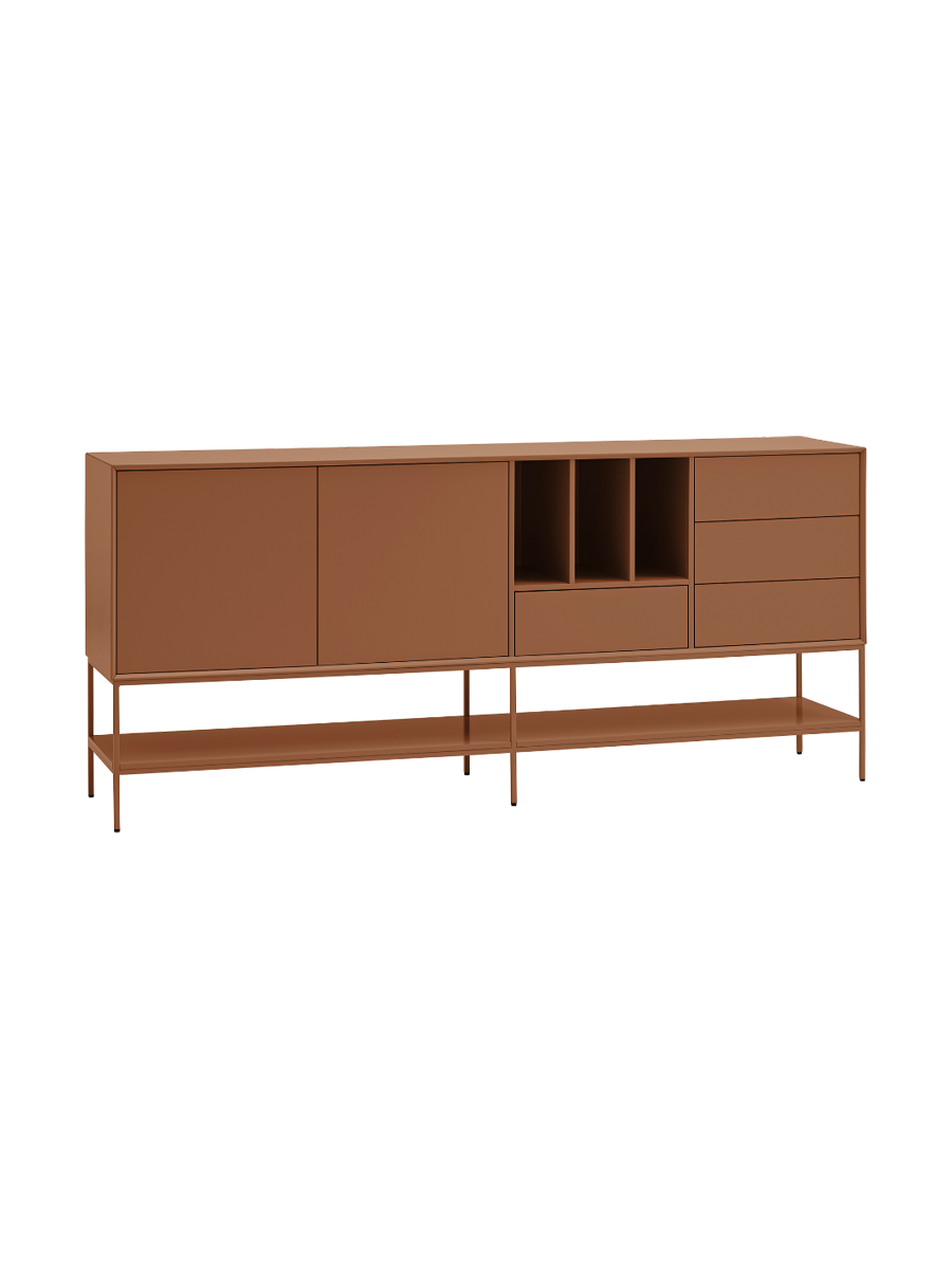 
Grand buffet design « Platt » - Argile