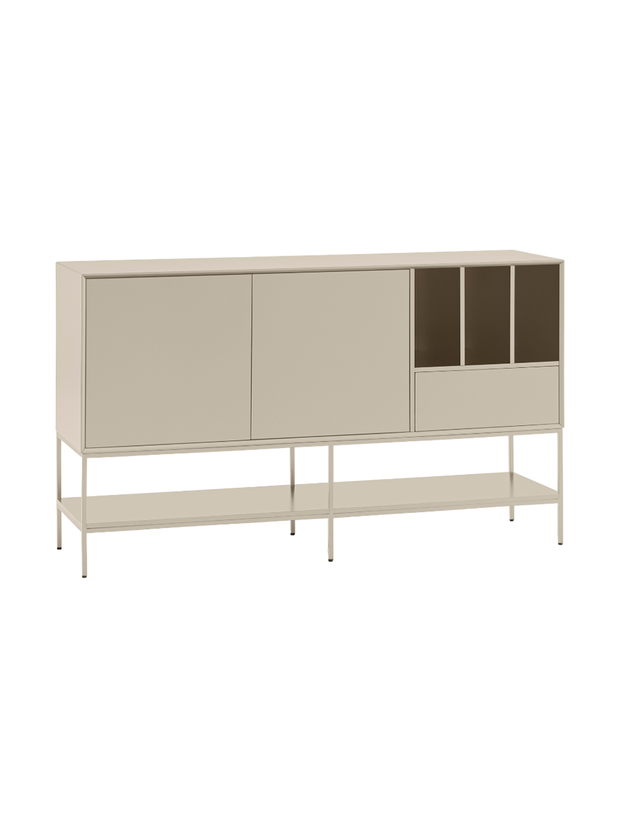 
Bahut design « Platt » - Sable
