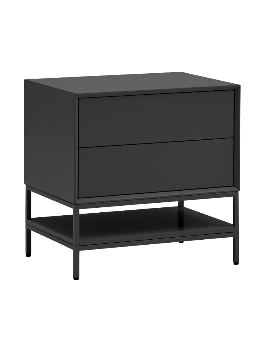 
Table d'appoint et de chevet design "Platt" - Noir