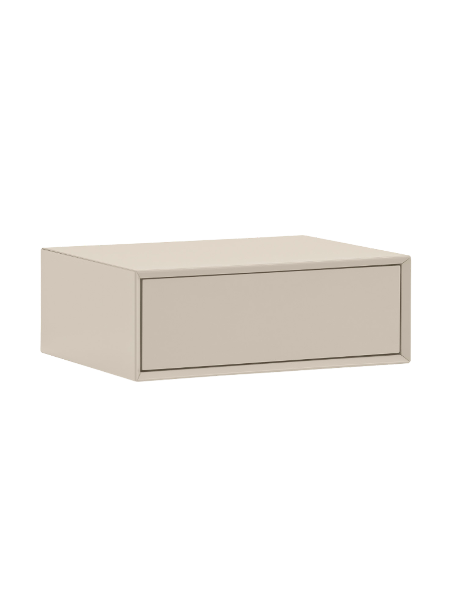 
Table de chevet design murale « Platt » - Sable