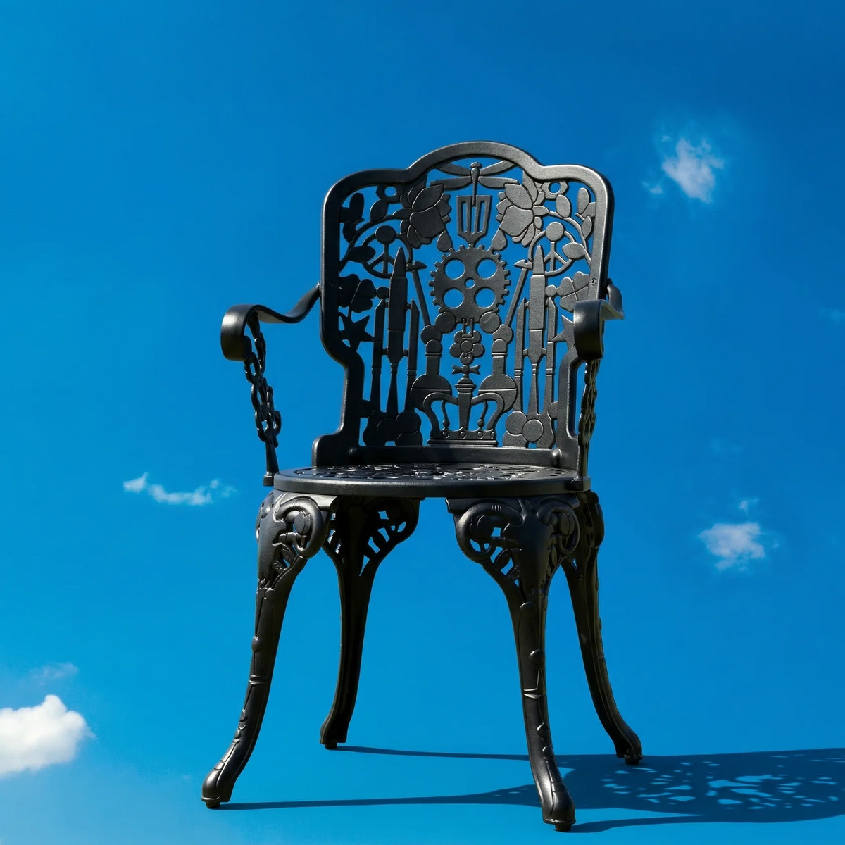 
Fauteuil d'extérieur design « Industry » - Noir
