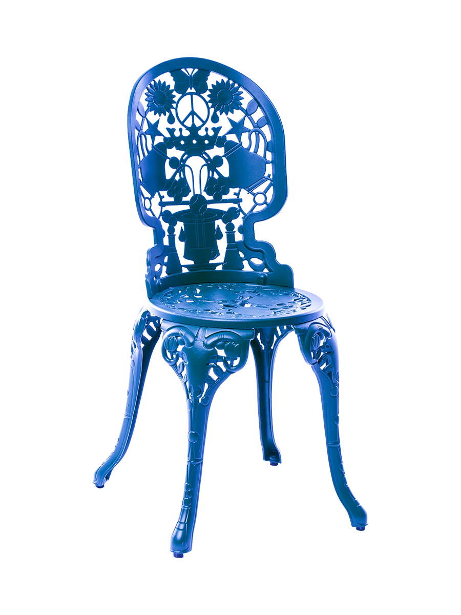 
"Industry" Outdoor Chair Design - Blue