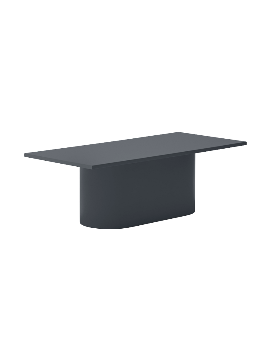 
Table basse design « Totem » 110 x 50 cm - Anthracite