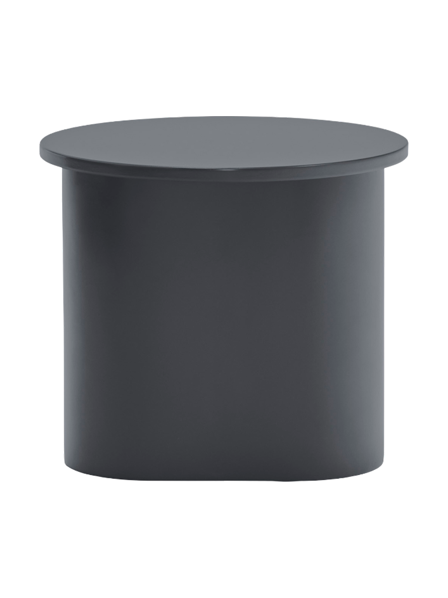 
Table d'appoint ronde design « Totem » Ø 50 x 44 cm - Anthracite