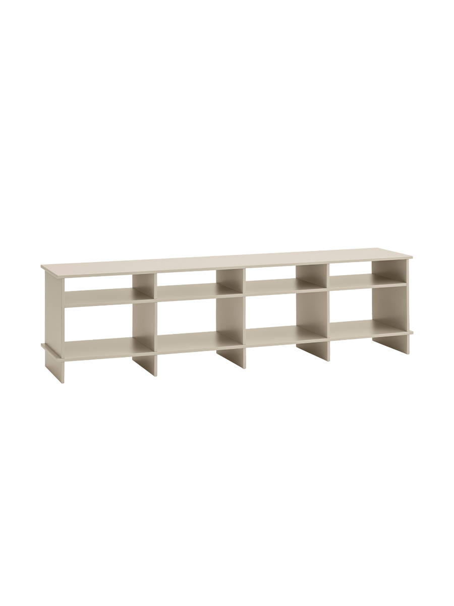 
Design Lowboard & Regal „Inari“ 180 x 50 cm - Sand