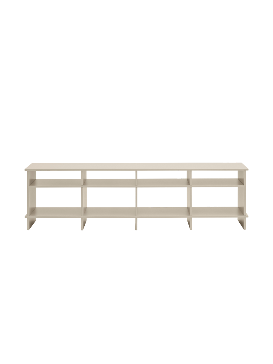 
Design Lowboard & Regal „Inari“ 180 x 50 cm - Sand