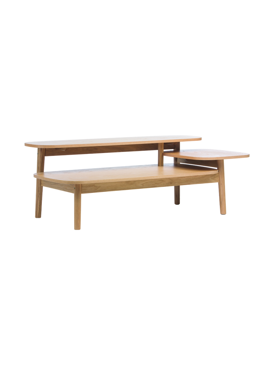 
Design Couchtisch „Eichberg“ 120 x 60 cm - Eiche Natural