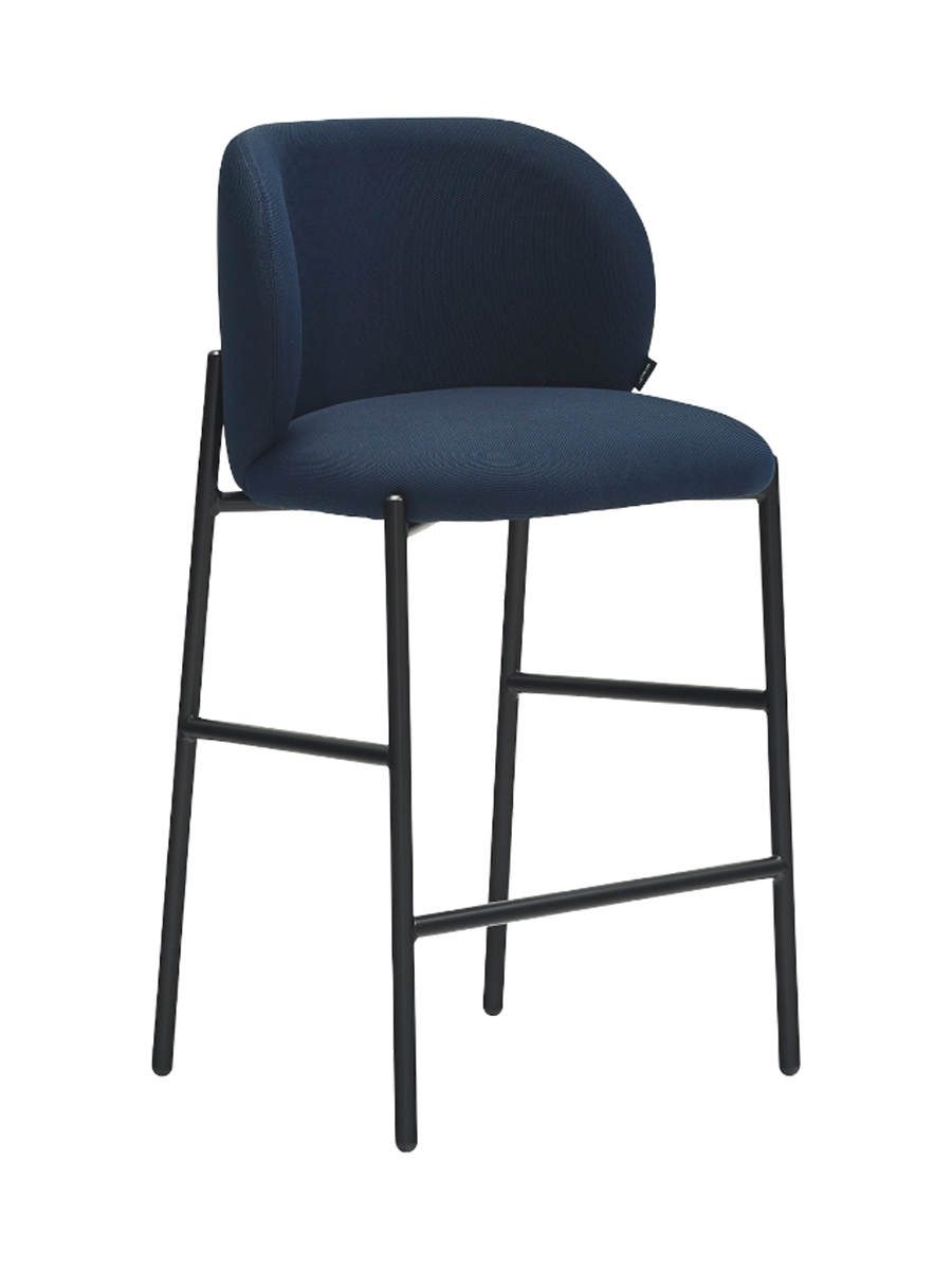 
Premium Barstuhl „Mogi“ - Navy / Sitzhöhe 75 cm
