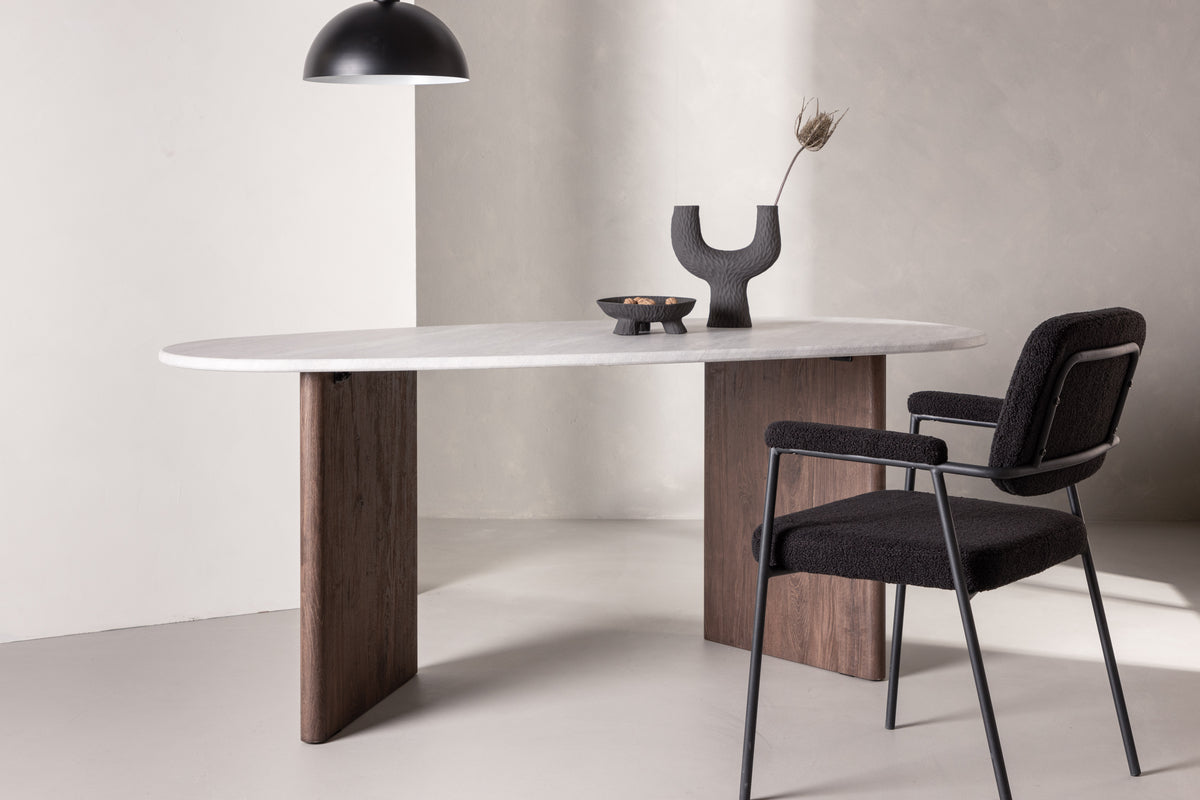 
Ovaler Design Esstisch „Grönvik“ - 180 x 90 cm