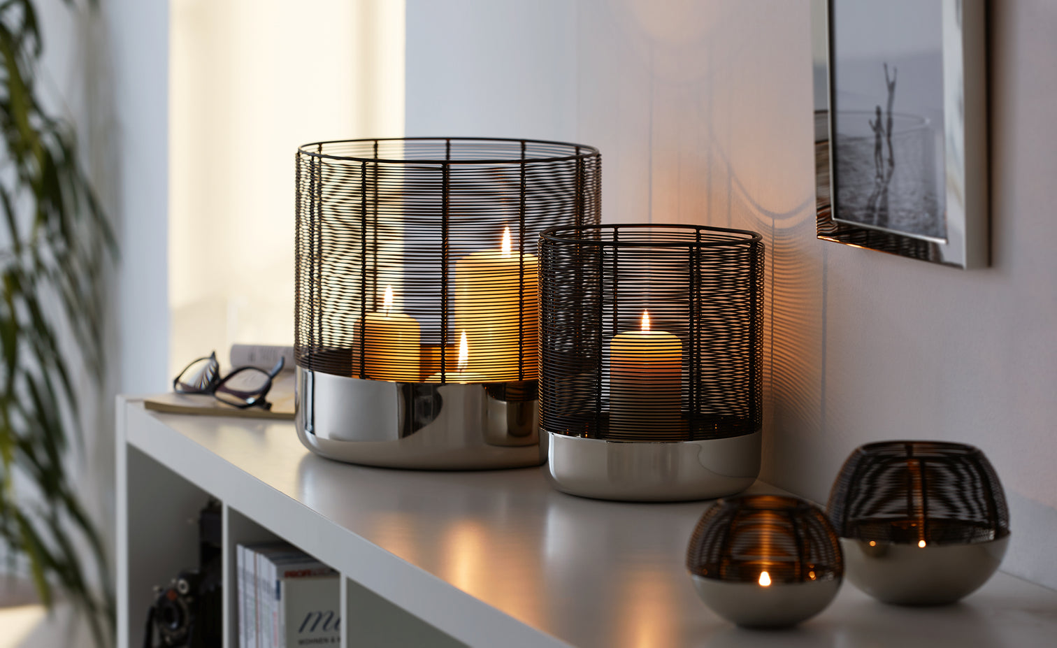 
Design Windlicht „Luna“