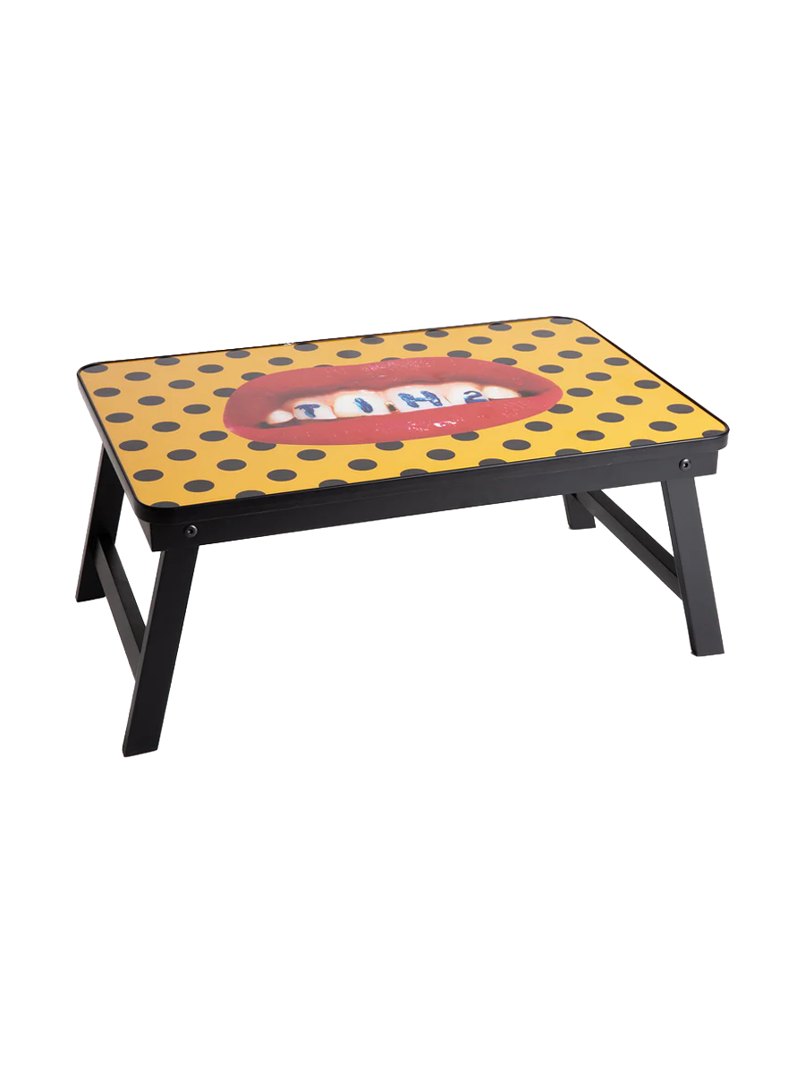 
Design Sofa & Bed Tray "Toiletpaper Shit"