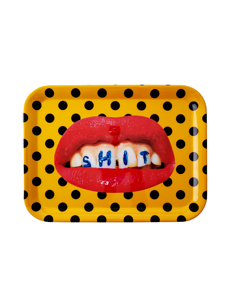 
"Toiletpaper Shit" Serving Tray Design