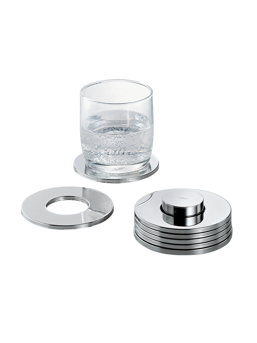 
Set de 7 dessous de verre design « Rings »