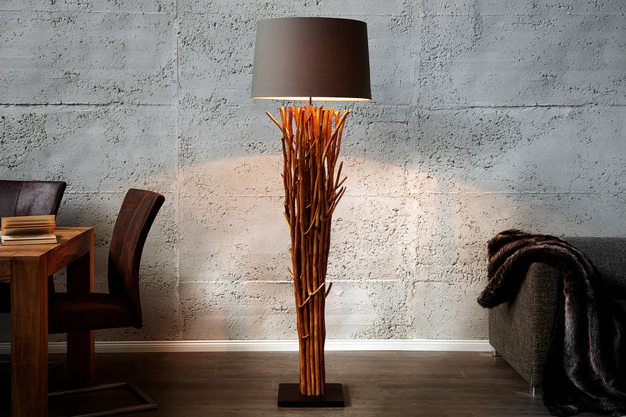 
Handmade Floor Lamp "Elefantis" - Black