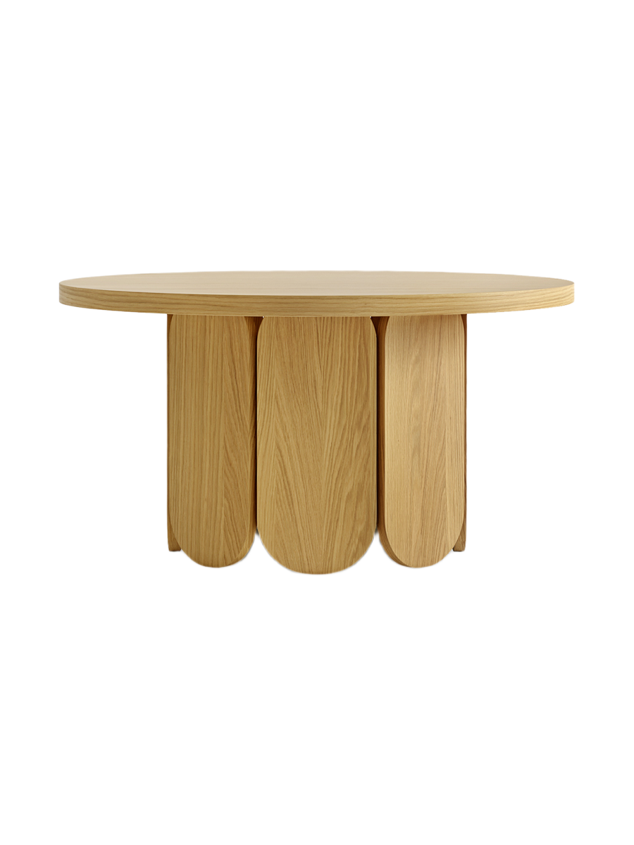 
Designer Coffee Table "Soft Coffee" - Natural Oak
