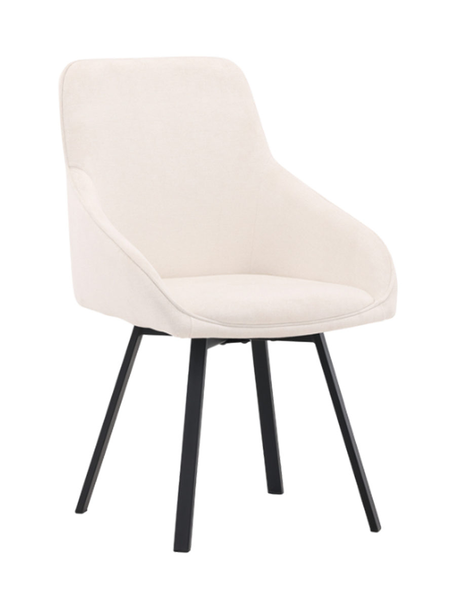 
Sedia da pranzo di design „Rosie“ - Beige Chiaro