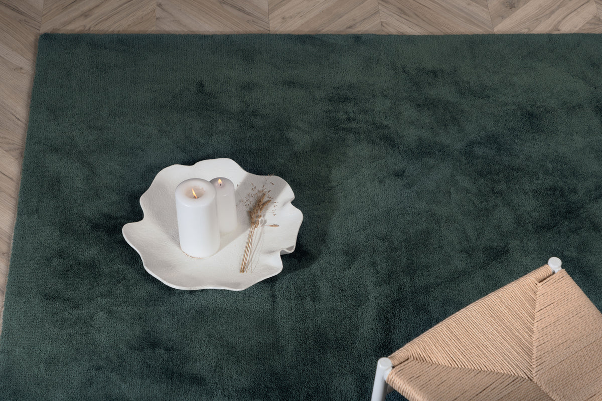 
Designer Rug "Undra", various sizes - Dark green / 200 x 300 cm