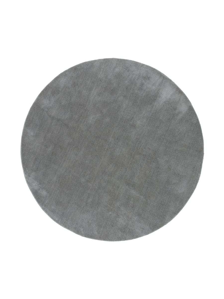 
Tapis rond design "Undra" Ø 200 cm - Gris clair