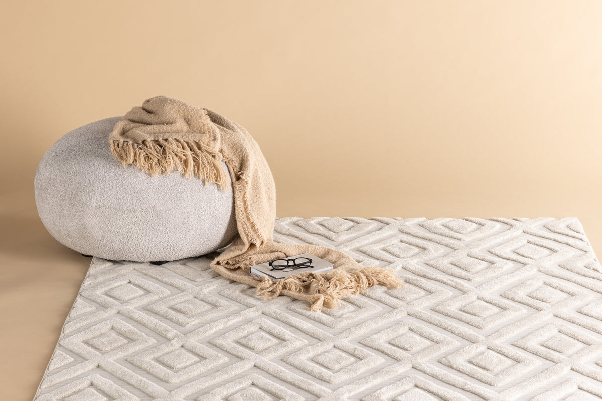 
Tappeto di design „Pia“ - varie dimensioni - Creme / 160 x 230 cm