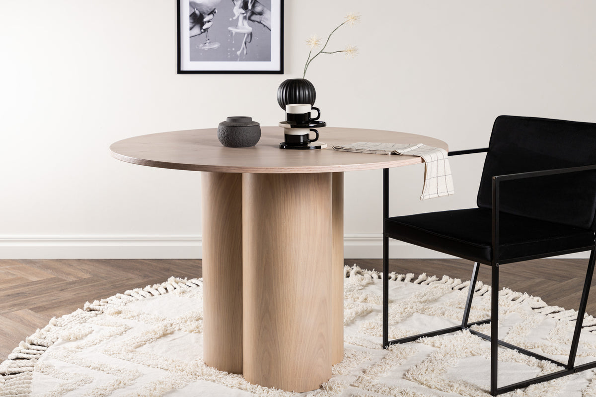 
Round Designer Dining Table "Olivia" Ø 110 cm - Natural