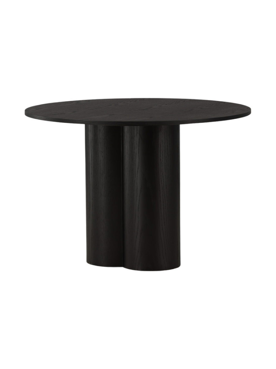 
Round Designer Dining Table "Olivia" Ø 110 cm - Black
