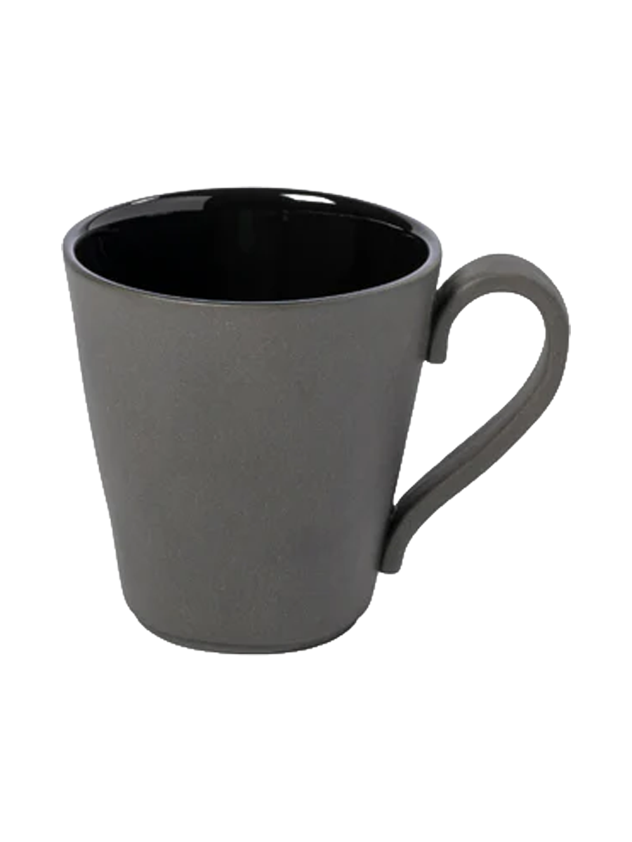 
Handgefertigter Tee-& Kaffeebecher „Lagoa Eco-Grés“ - Schwarz