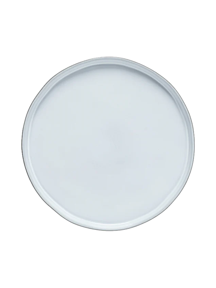 
Handmade Dinner Plate "Lagoa Eco-Grés" - White