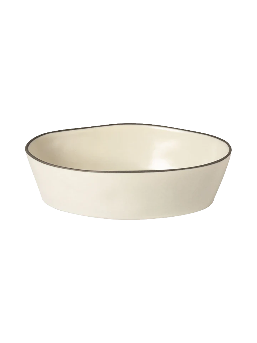 
Handmade Baking & Oven Dish "Stacked Organic" - Medium