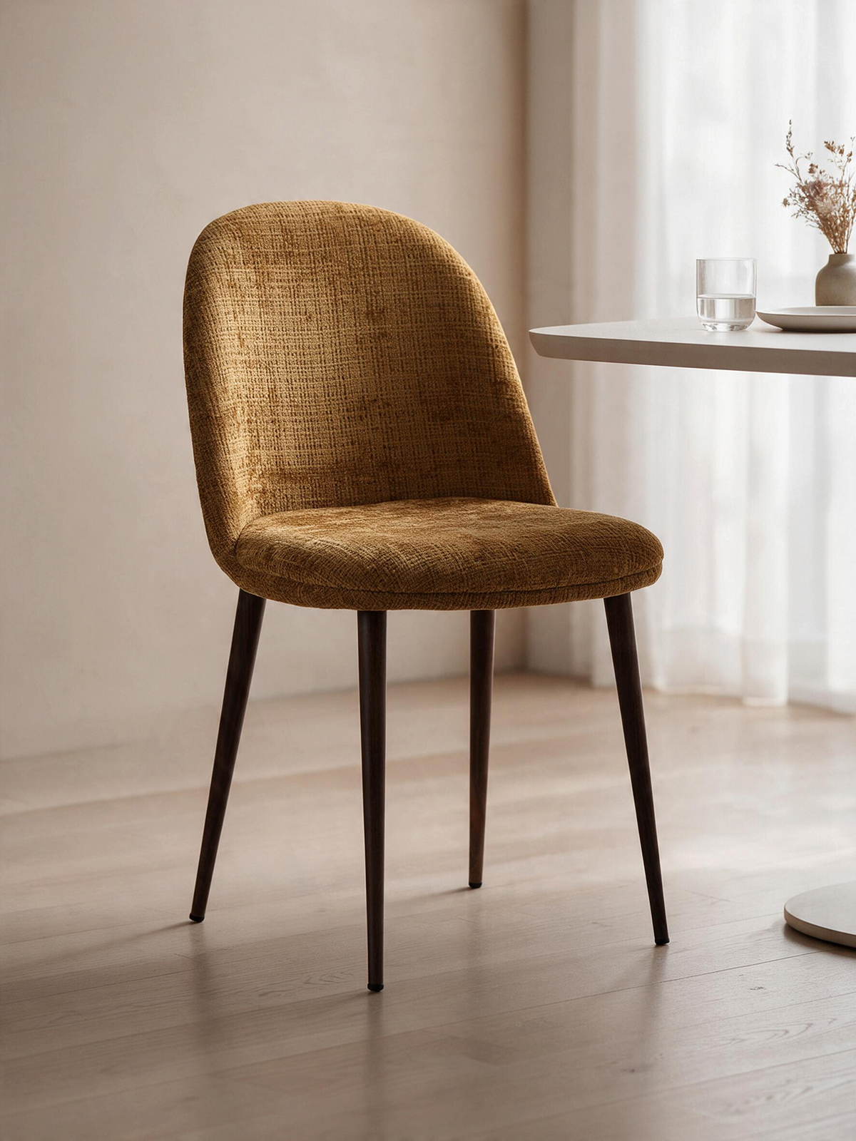 
Sedia di design «Egg» - Oro