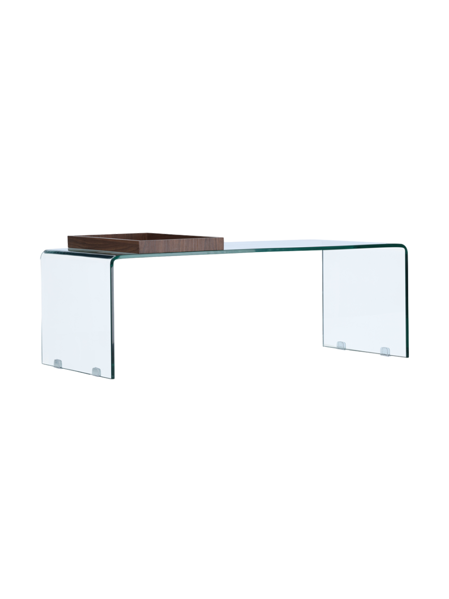 
Tavolino da salotto di design „Telemark“ con vassoio integrato
