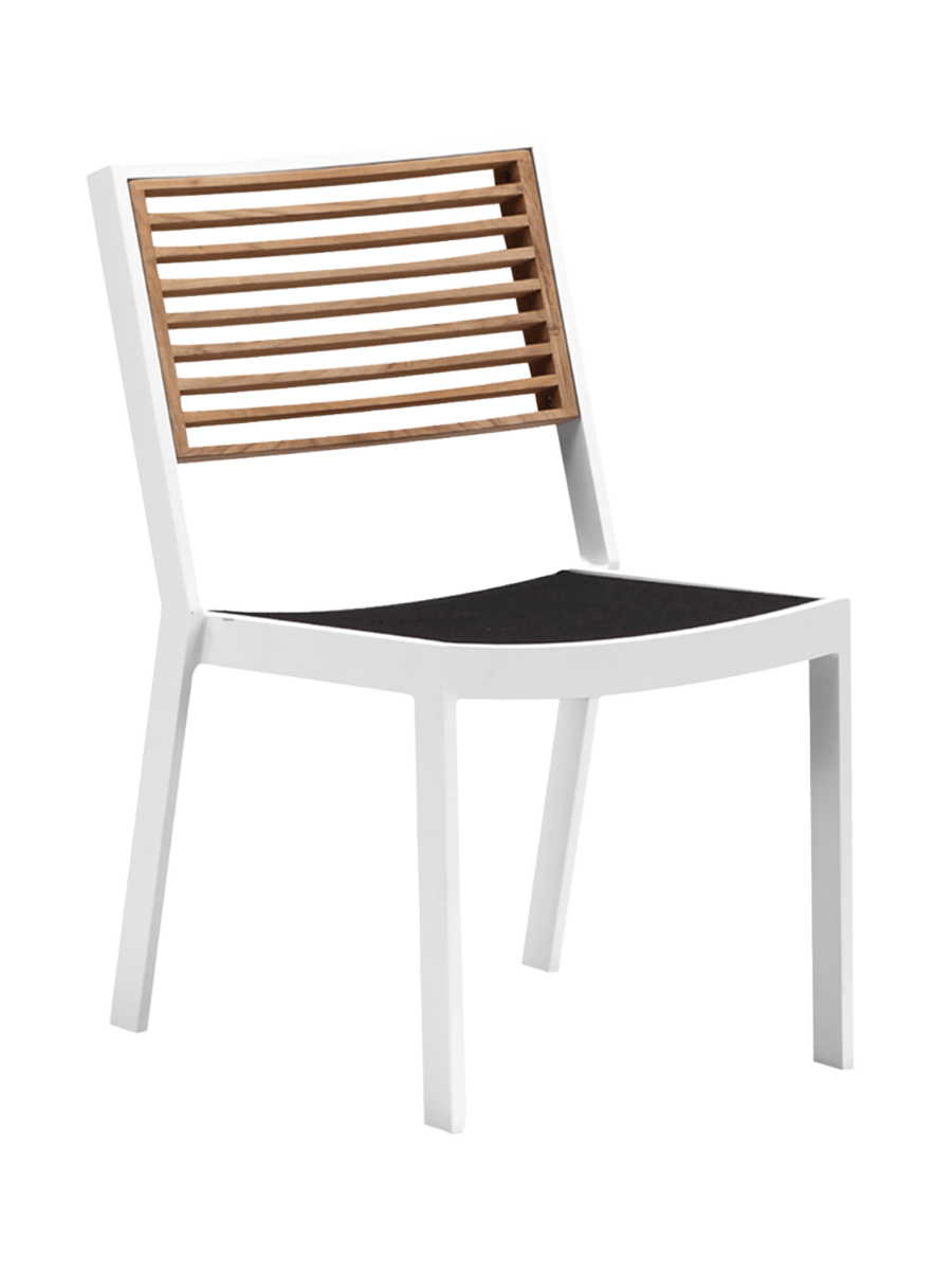 
Premium Outdoor Stuhl „York“ - Weiss